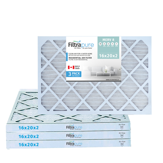 16x20x2 Air Filter - AC Furnace Filter